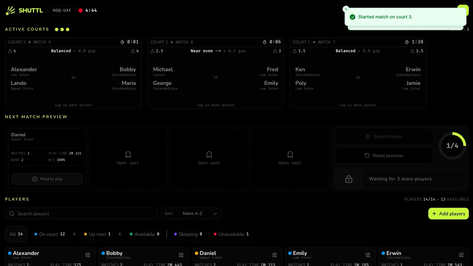 Shuttl project preview